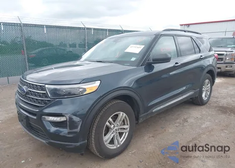 2022 Ford Explorer Xlt from USA, damaged, VIN 1FMSK8DH4NGA87753